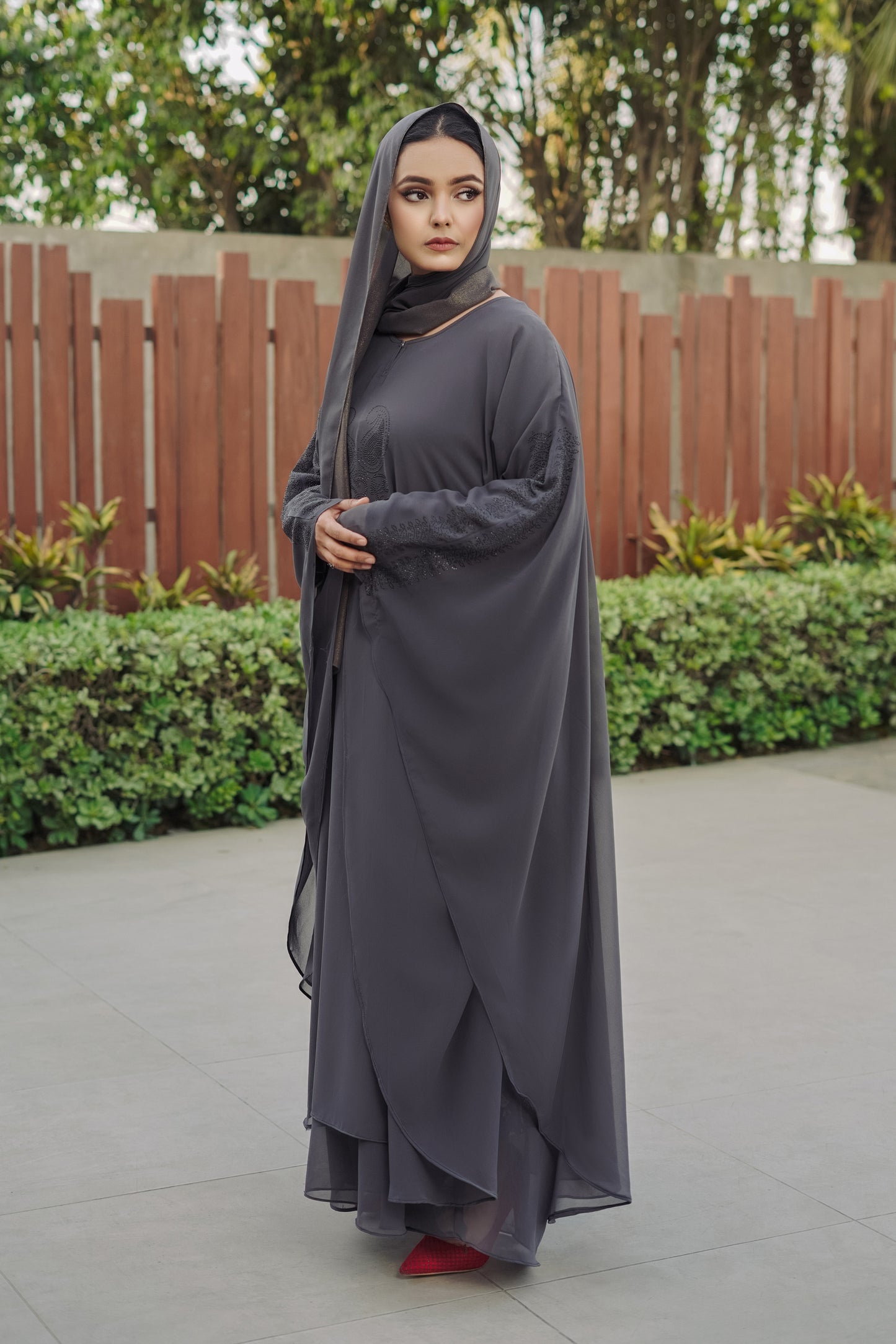 FAS Butterfly Abaya