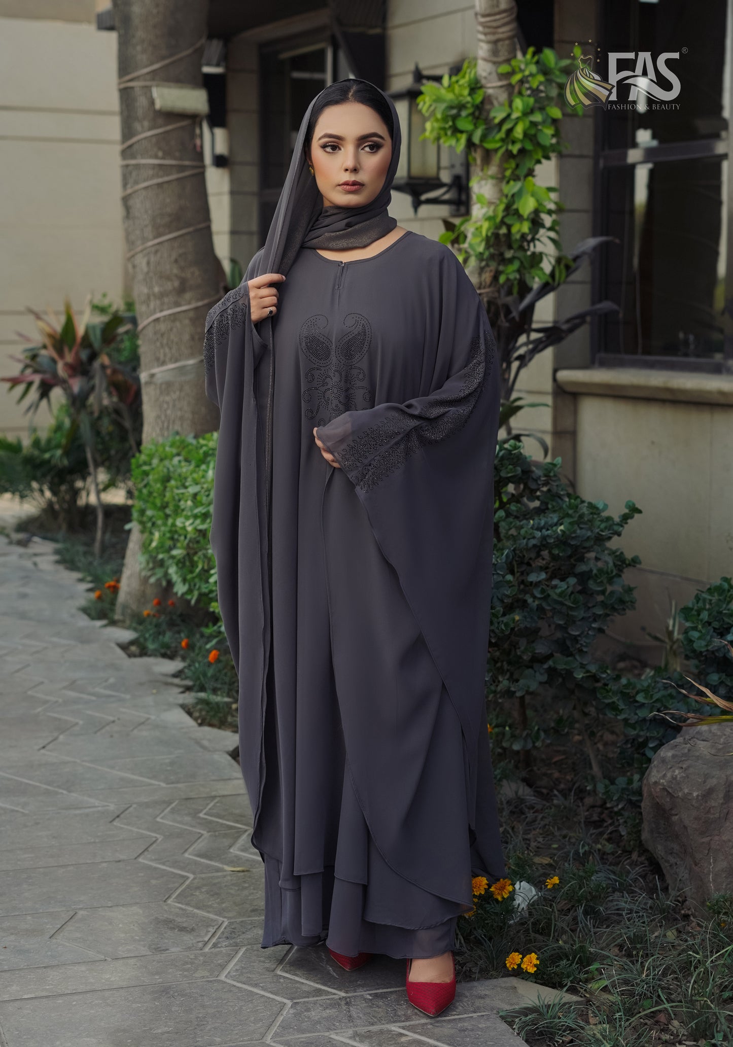 FAS Butterfly Abaya