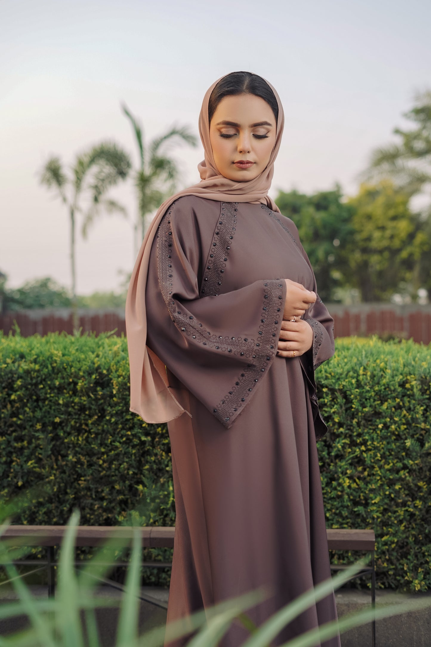 FAS Beaded Abaya