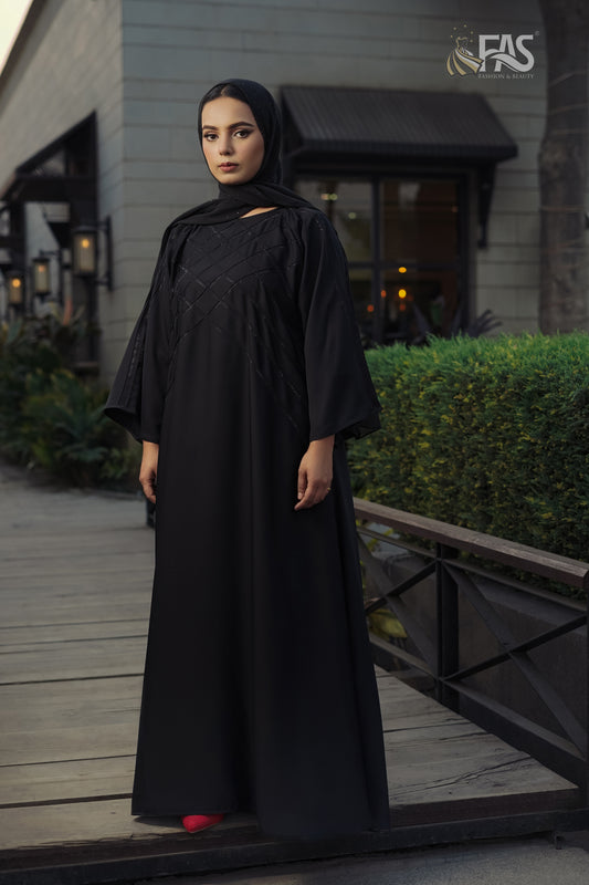 FAS Textured Abaya