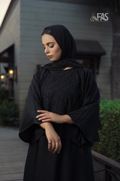 FAS Textured Abaya